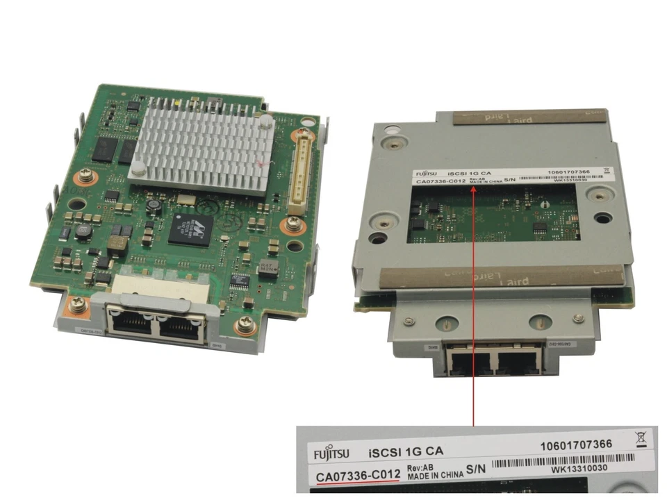 FUJITSU Eternus CA07336-C012 DB Iscsi 2PORT 1G Vlan - Image 1 of 1
