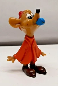 Statuina Disney Cenerentola Jaq Topolino - 2" PVC Cake Topper Decorazione Festa Compleanno - Foto 1 di 5