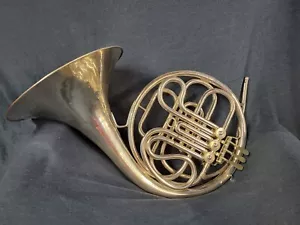 Conn Single French Horn - Silver - Picture 1 of 6