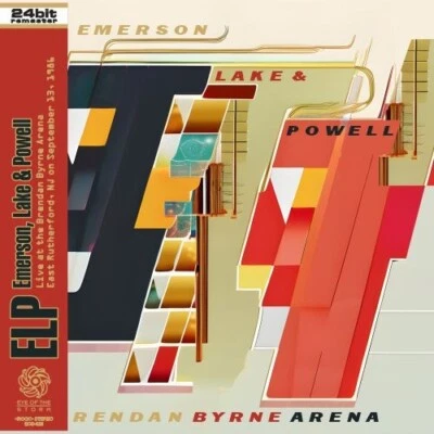 EMERSON LAKE & POWELL Rare live album 1986 (2x CD /mini LP) new jersey - Image 1 of 3