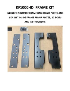 HD MOWER FRAME REPAIR KIT FOR HUSQVARNA, POULAN, ARIENS, CRAFTSMAN .PATENTED - Picture 1 of 6