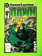 GREEN LANTERN EMERALD DAWN #5 VF/NM 9.0, G.L. CORPS, LEGION, DC 1990, COMB SHIPP