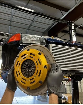 ADLERSPEED TWIN DISC CLUTCH KIT FOR HONDA B-SERIES ACURA B16 B18 B20 STANDARD WT - Image 1 of 4