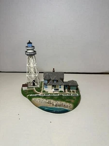 DANBURY MINT CONEY ISLAND LIGHT BROOKLYN, NEW YORK LIGHTHOUSE FIGURINE - Picture 1 of 4