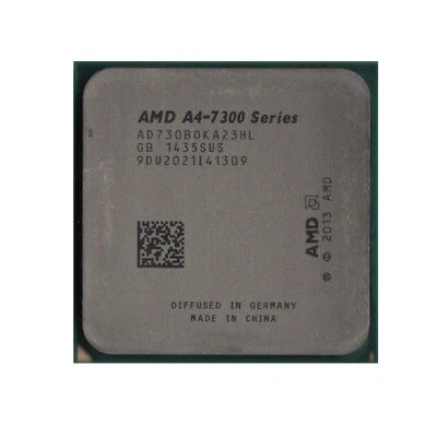 AMD A4-7300 Dual Core Processor 3.8 - 4.0 GHz, Socket FM2, 65W CPU  - Image 1 of 2