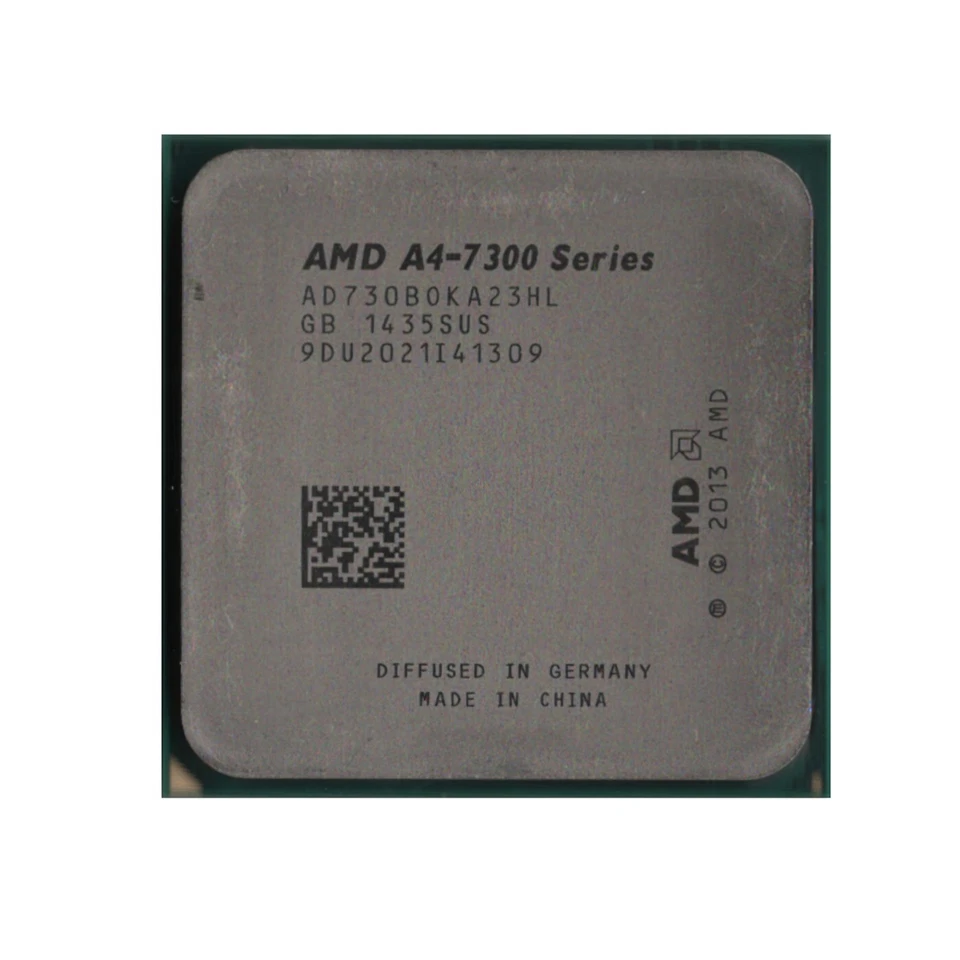 AMD A4-7300 Dual Core Processor 3.8 - 4.0 GHz, Socket FM2, 65W CPU  - Image 1 of 2