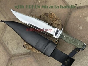 dbad John J Tribute Bowie with Jade G10 Handle & Kydex Sheath - Picture 1 of 2