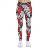 adidas pineapple leggings large