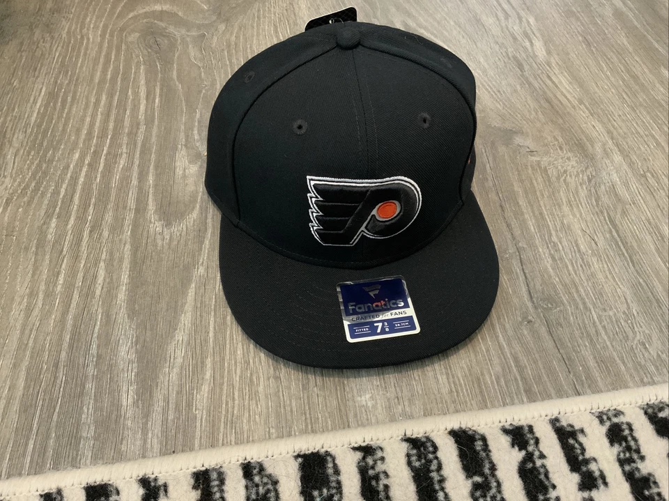 Philadelphia Flyers Fanatics Fitted Hat Special Edition 2.0 Men’s 7 3/8 Black