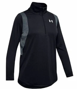 NEW Under Armour Youth Girl's Tech Long Sleeve 1/2 1/4 Zip Shirt Pullover MEDIUM - Picture 1 of 2