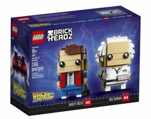 LEGO - 41611 BrickHeadz Marty McFly and Doc Brown Back to the Future Set - Foto 1 di 6