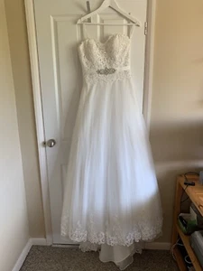 Ronald Joyce wedding dress size 10 - Picture 1 of 8