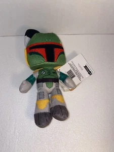 Disney 100 Mattel Star Wars Boba Fett Plush Toy 8" Collectible Doll NWT - Picture 1 of 6