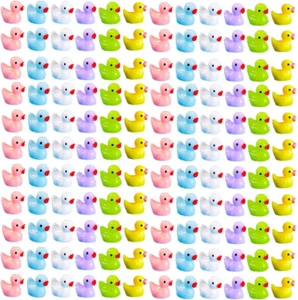 110 Pcs Mini Resin Duck,Miniature Figures Fairy Garden Ducks Tiny Ducks for Home - Picture 1 of 7