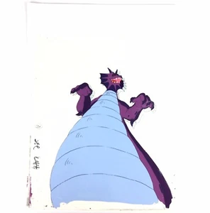 REAL GHOSTBUSTERES LIZARDO PAINTED CEL & SKETCH - Picture 1 of 2