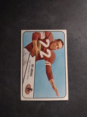 1954 Bowman #30 Joe Arenas Rookie San Francisco 49ers Ex - Image 1 of 2