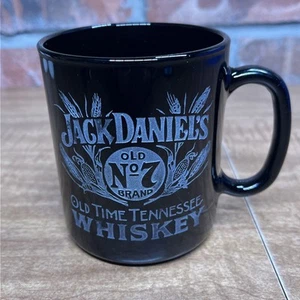 Jack Daniels Old Time Tennessee Whiskey No 7 Black Coffee Mug - Picture 1 of 6