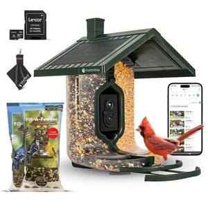 Feathersnap Smart Bird Feeder with AI Bird Identification & HD Camera –... - Picture 1 of 9