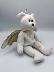 Juguete de peluche Ty Beanie Babies Halo II 2 Bear 2000 PE de colección Y2K para bebé - Imagen 1 de 18