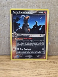 Dark Houndoom 37/109 EX Team Rocket Returns Non-Holo Pokémon Card TCG - Picture 1 of 11