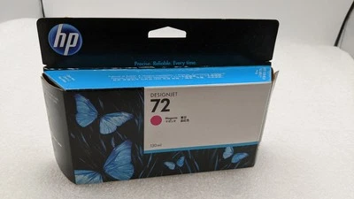 Cartucho de tinta DesignJet magenta original sellado HP 72 130 ml C9372A FECHA JUN/2021 Foto 1 de 4