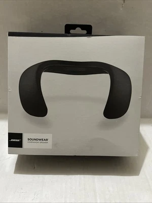 Altavoz de cuello portátil Bose SoundWear Companion Bluetooth portátil negro probado  Foto 1 de 4