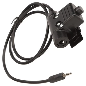 U94 Ptt Adapter Highly Flexible Ptt Headset Adapter For 3.5Mm Sound Interfa IDM - Zdjęcie 1 z 12