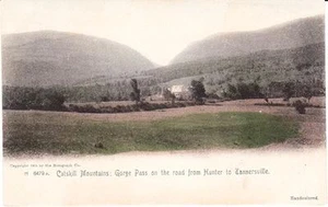1905 HUNTER, NY, CATSKILLS GORGE PASS POSTCARD UBPC - Picture 1 of 1