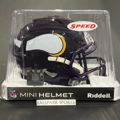 Minnesota Vikings 1983-2001 Riddell NFL Speed Throwback Mini Helmet Cover