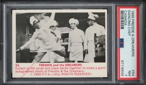 1965 DONRUSS FREDDIE & THE DREAMERS DANCING CHEF CANADA #54 PSA 7 - Picture 1 of 2