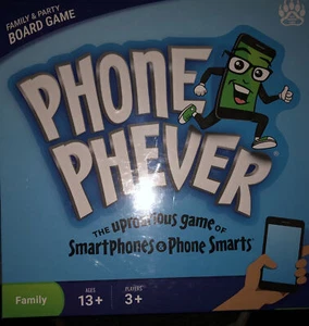 Phone Phever Family & Party Trivia Challenge Board Game NEW/SEALED - Picture 1 of 7