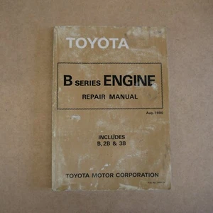 TOYOTA B 2B 3B Engine Motor Repair Manual Werkstatthandbuch 1980 LandCruiser BJ - Bild 1 von 1