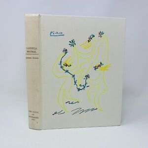 1963 Poèmes Choisis Rombaldi Nobel Littérature Gabriela Mistral Picasso Couverture
