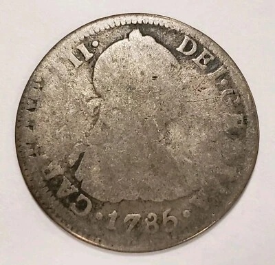 1785 Mo FM Mexico 2 Reales - KM-88.2a - SKU-F8814 - Image 1 of 4