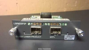HP JD368B LSPM2SP2P 2-Port 10GbE SPF+ Module FROM HP JG542A 5500-48G-PoE+-4SFP - Afbeelding 1 van 3