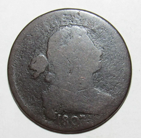 1807 Draped Bust Large Cent (P1) Cover