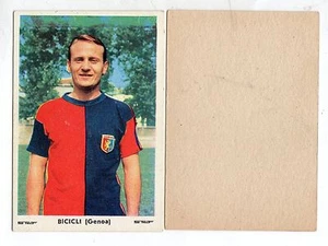 FIGURINA  CARTONATA   STEF  1964-65   genoa  bicicli     serie  doppi  stef - Picture 1 of 1