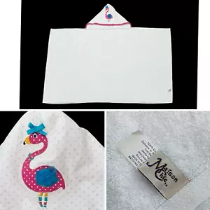 Kapuzen Flamingo Handtuch für Kinder 100 % Baumwolle für Strand Bad Pool 28x52 Zoll neu mit Etikett - Bild 1 von 13
