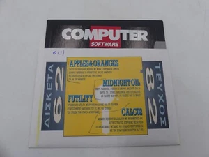 COMPUTER SOFTWARE MAGAZINE GREEK DISK #62 5.25" FLOPPY DISK PC - Picture 1 of 3