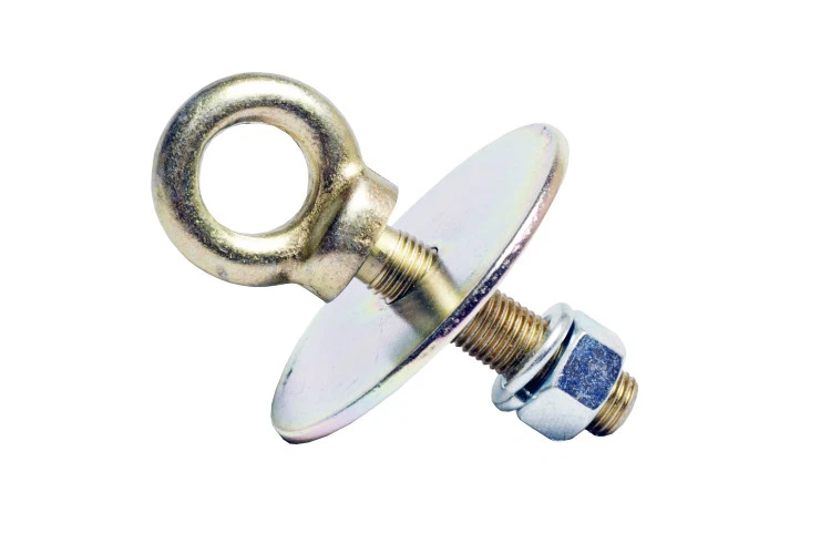 Str Gurt Rund Halterung Befestigung Platte,50mm Ringschraube,Federscheibe & Nut - Bild 1 von 1