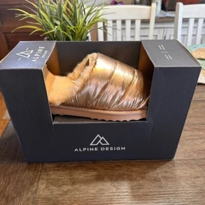 Zapatillas Lara Diseño Alpino Mezcla Lana Forro NeverWet Abrigo Mujer Talla 10 - Imagen 1 de 5