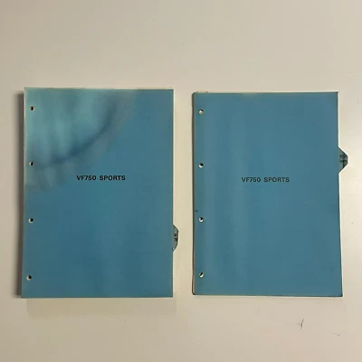 HONDA VF 750 S SPORTS : Genuine Service/Repair/Workshop Manuals/Books : OU6388 - Image 1 of 4