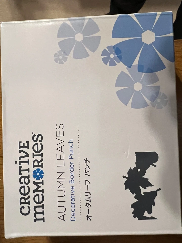 Creative Memories Autumn Leaves Decorative Border Punch Scrapbooking NIB