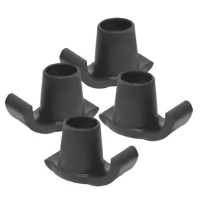 4Pcs Walker Ski Glides Nonstick Walker Feet Glides Walker Skis Nonstick Crutch - Picture 1 of 12