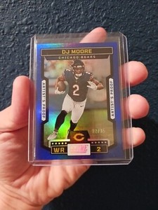 DJ Moore Artist's Proof Jersey Match!! 02/35