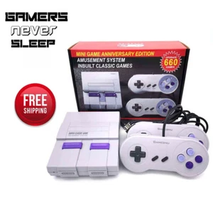 Super SNES System Console With 2 Controllers - Imagen 1 de 4