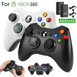 For Microsoft Xbox 360 PC WIN 7 8 10 Wireless Game Controller Gamepad Joystick - Picture 1 of 42