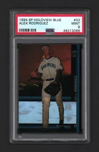 Alex Rodriguez MARINERS Yankees 1994 SP Holoview Blue #33 Rookie Card Rc PSA 9 - Picture 1 of 2