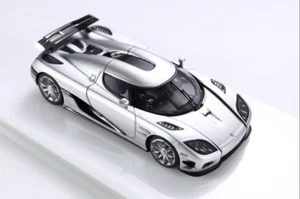 Modellino auto VMB scala 1:64 argento CCXR Trevita Racing sport resina pressofusa regalo - Foto 1 di 9