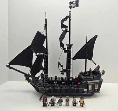 LEGO набор #4184 Черная жемчужина полный пираты Карибского моря Дэви Джонс и Маккус - Изображение 1 из 4